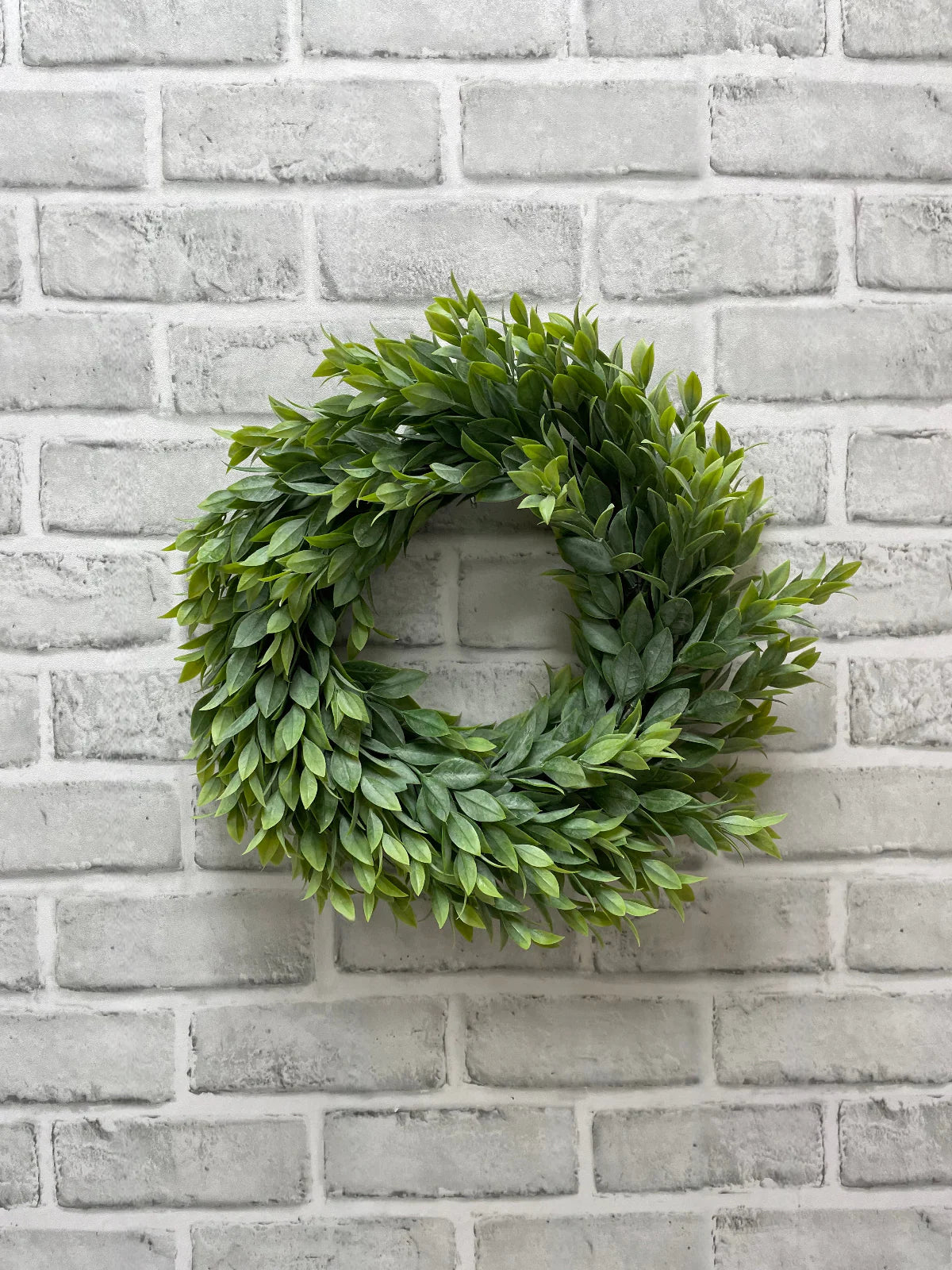 Ruscus Wreath 13”