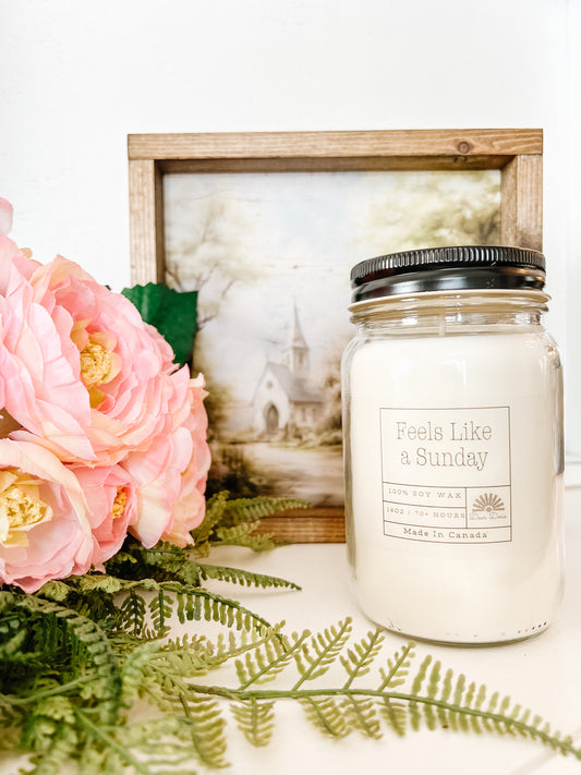 Feels Like a Sunday Candle
