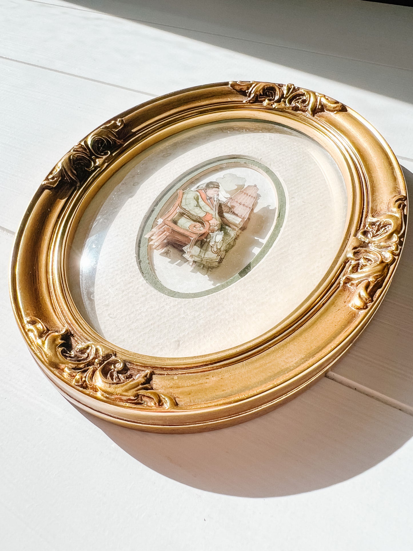 Vintage Paper Tole Print