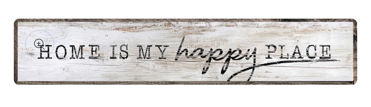 Home is My Happy Place Framed Print