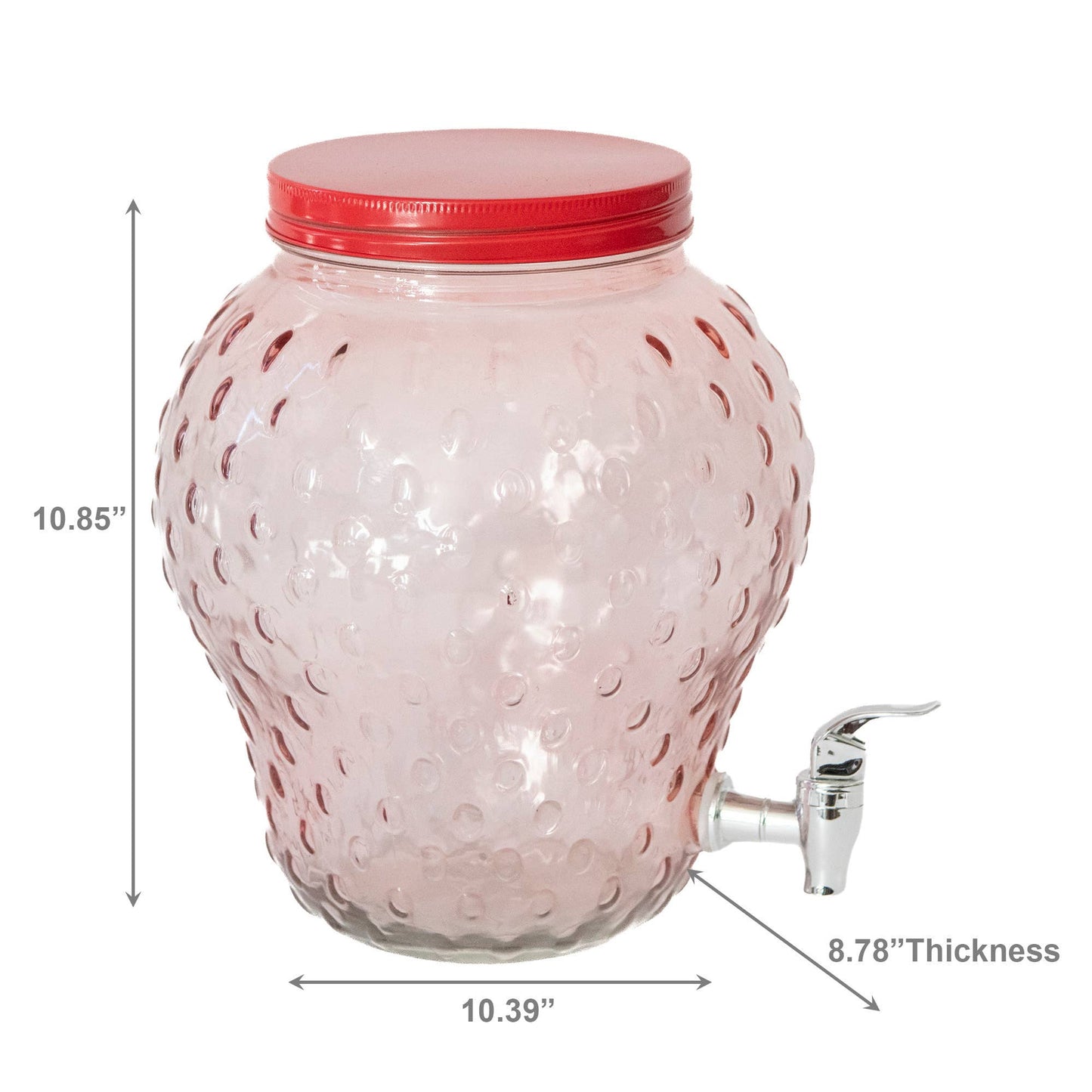 Strawberry Shape Drink Dispenser