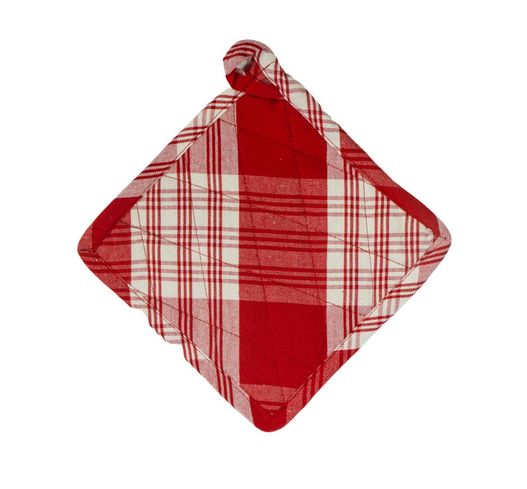 Pot Holder - Red Plaid