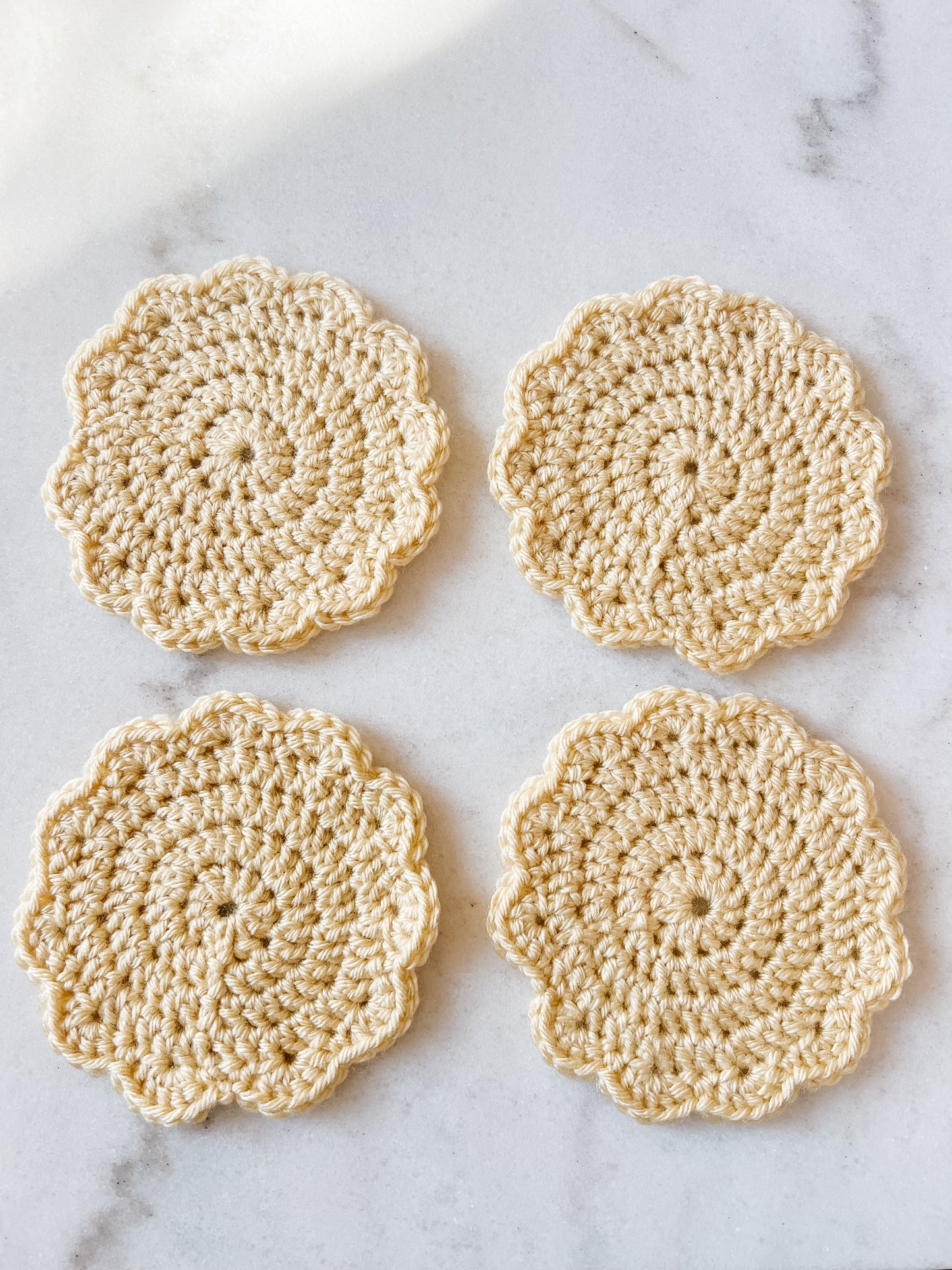 Crocheted Coasters (Set of 4)