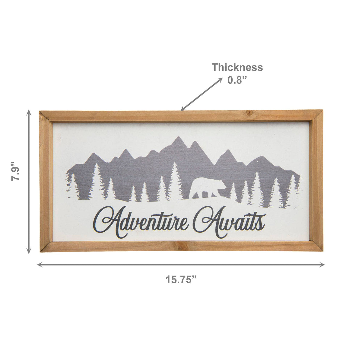 Adventure Awaits Sign