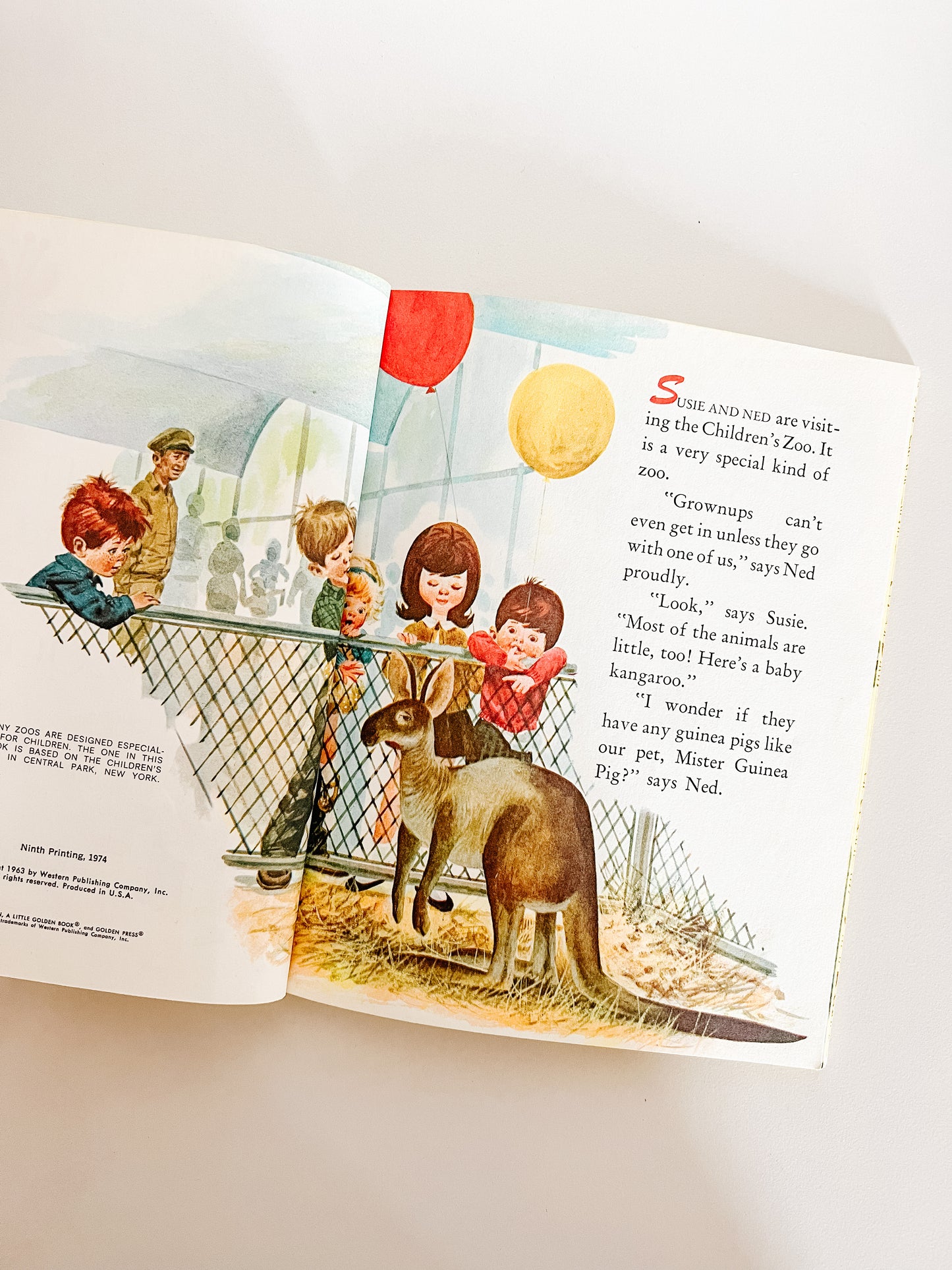 Little Golden Book “A Visit to the Children’s Zoo”