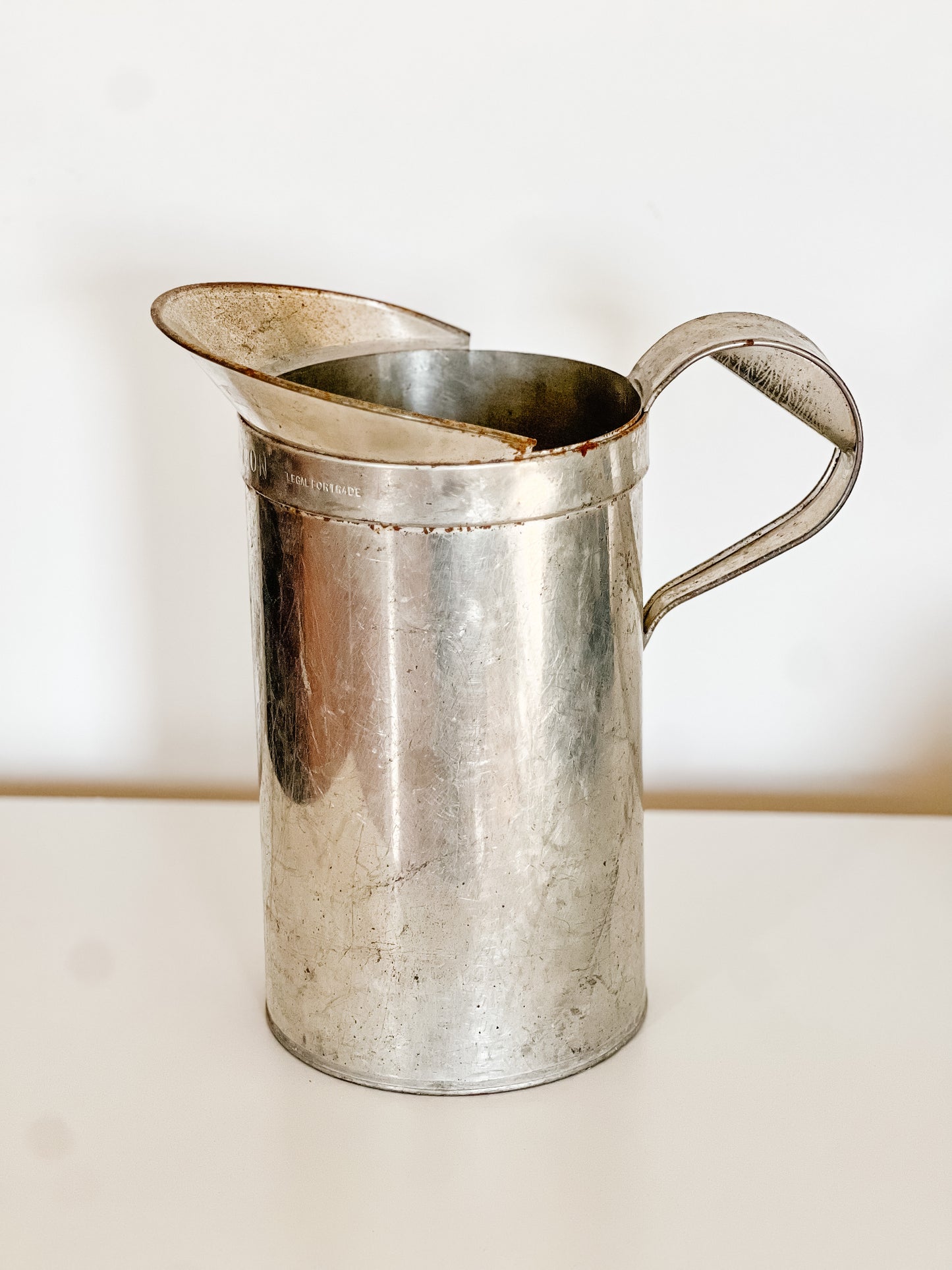 Vintage Metal Pitcher