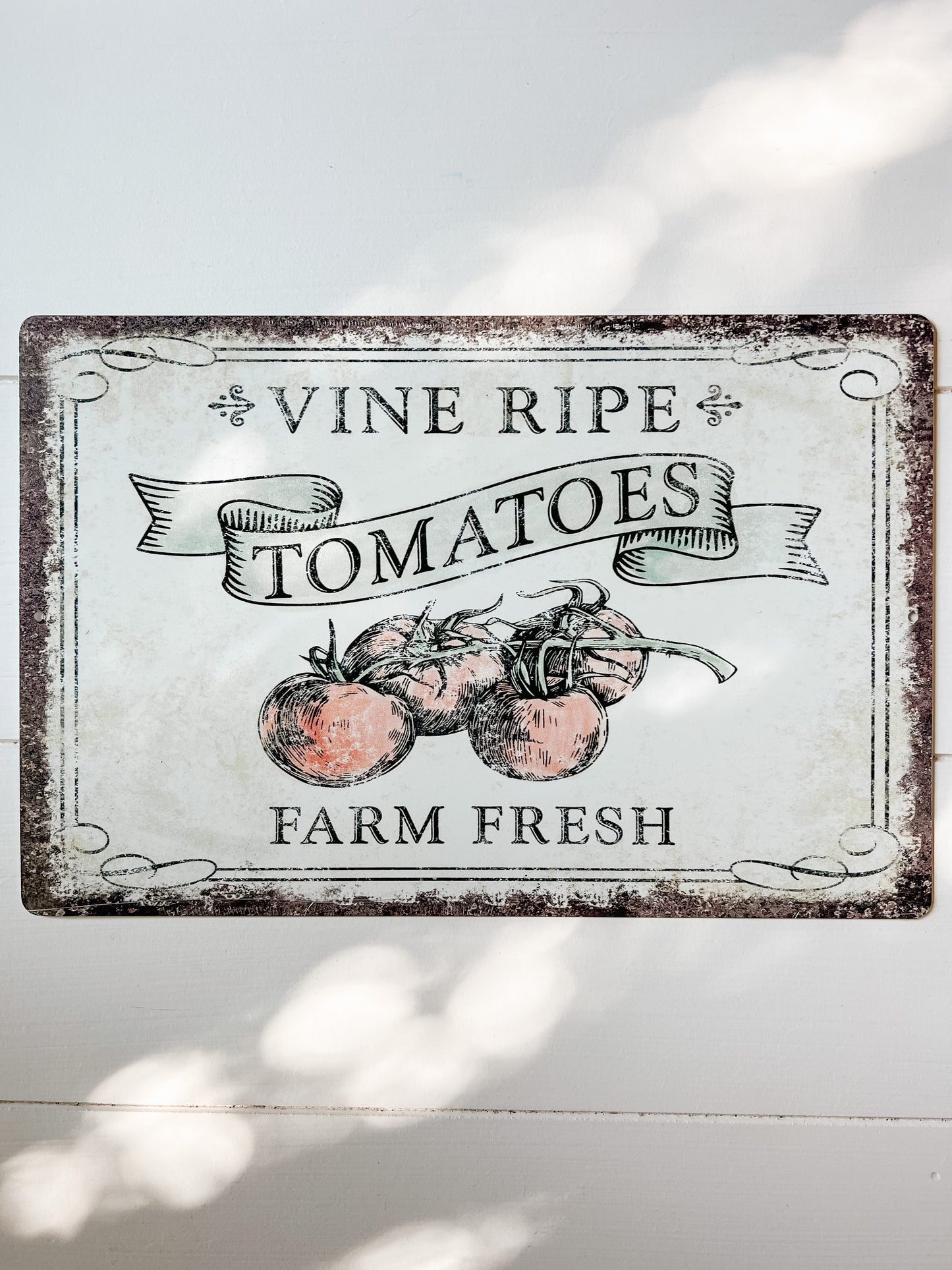Tomatoes - Tin Sign