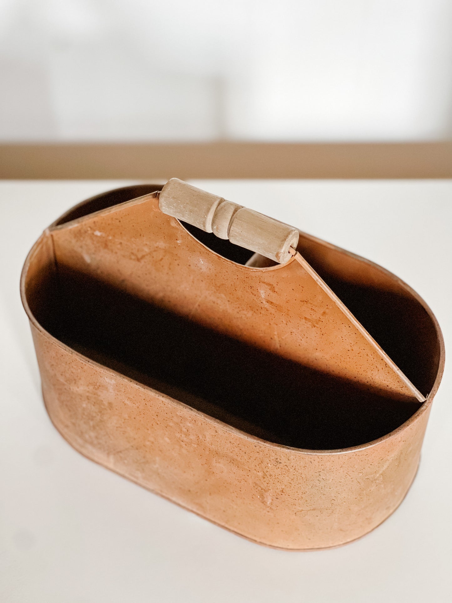 Rusty Milk Can Holder