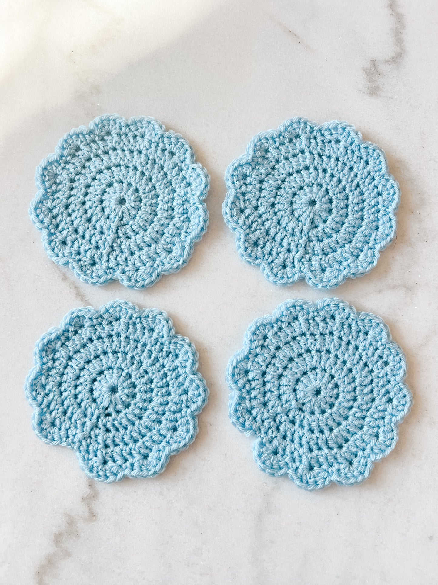 Crocheted Coasters (Set of 4)