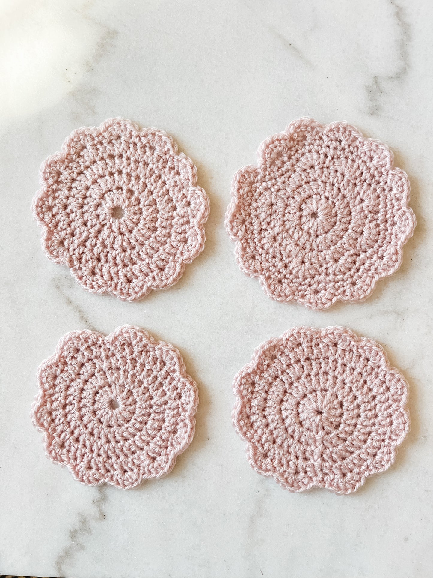 Crocheted Coasters (Set of 4)