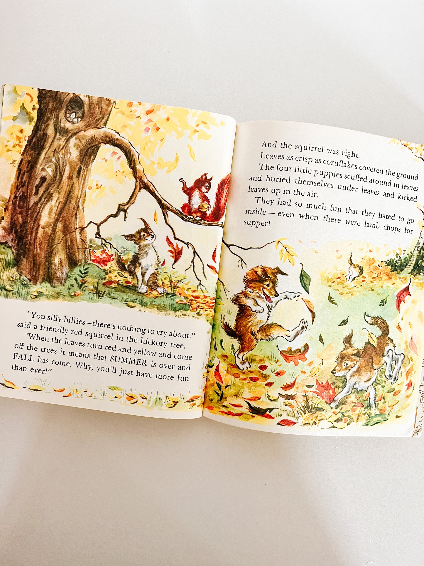 Little Golden Book “Four Puppies”