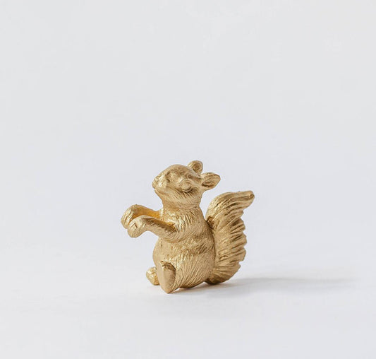 Golden Squirrel Decoration - Small