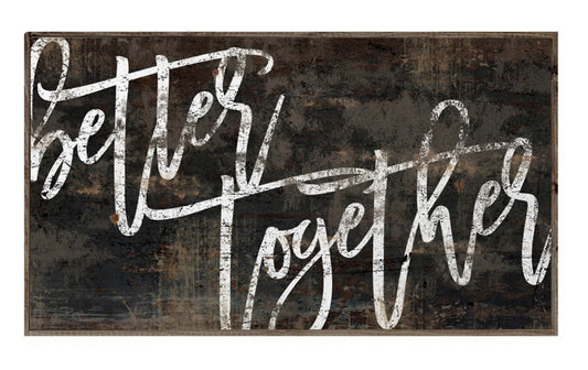 Better Together Framed Print
