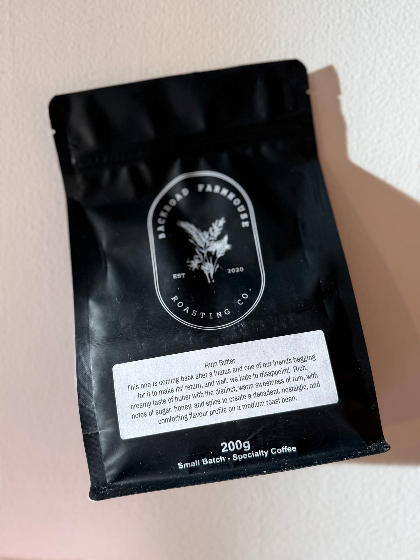 Rum Butter - Small Batch Specialty Coffee - 200 g