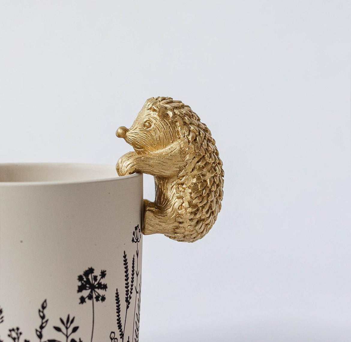 Golden Hedgehog Decoration - Large