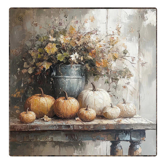 Autumn Table Framed Print