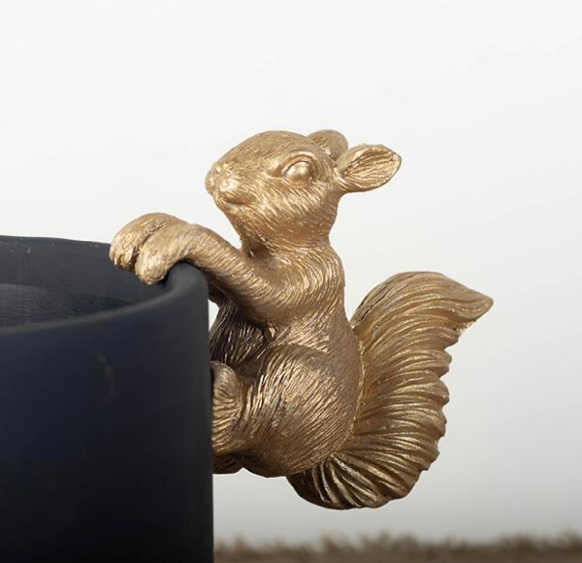 Golden Squirrel Decoration