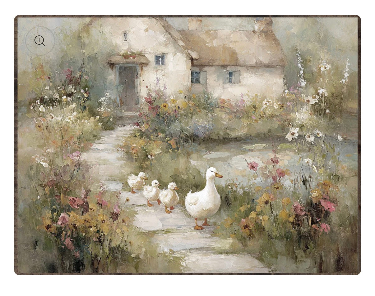 Mother Goose Framed Print