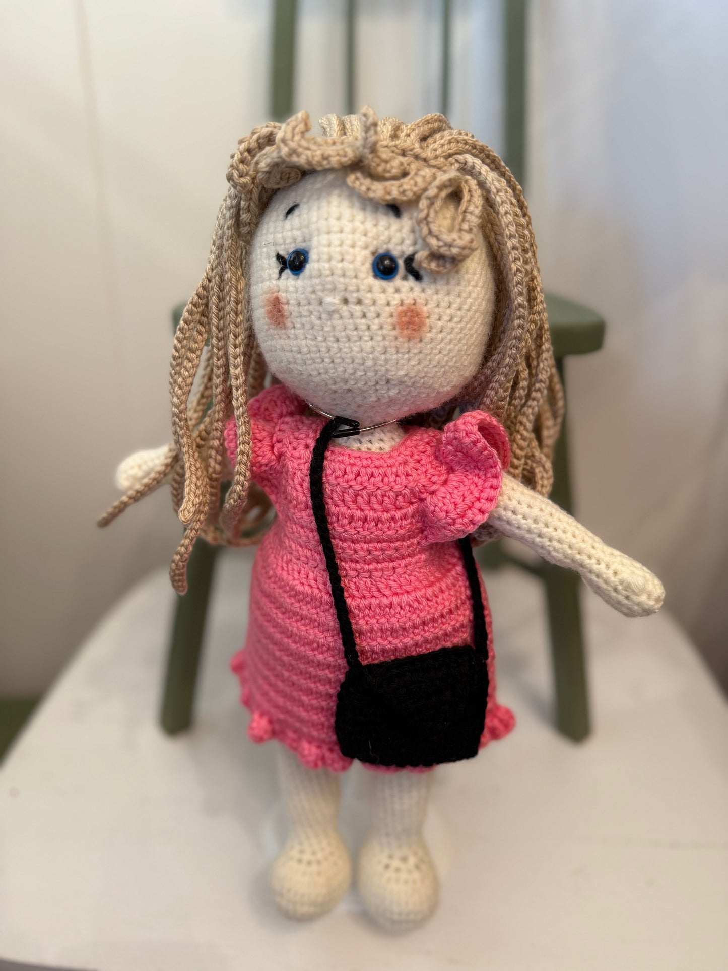 “Bonnie” Crocheted Doll - Small