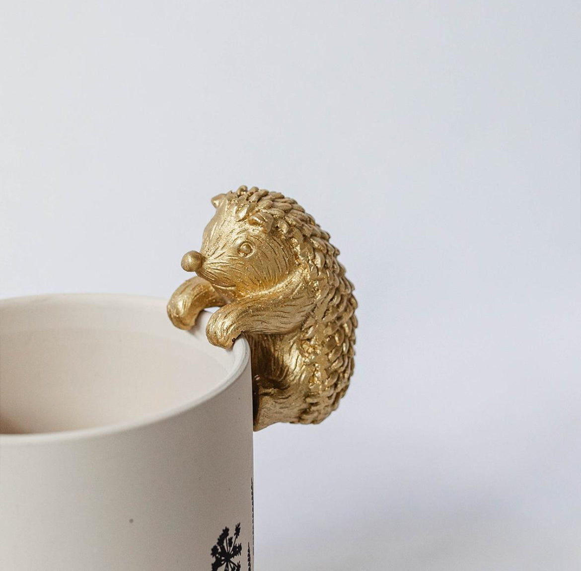 Golden Hedgehog Decoration - Large