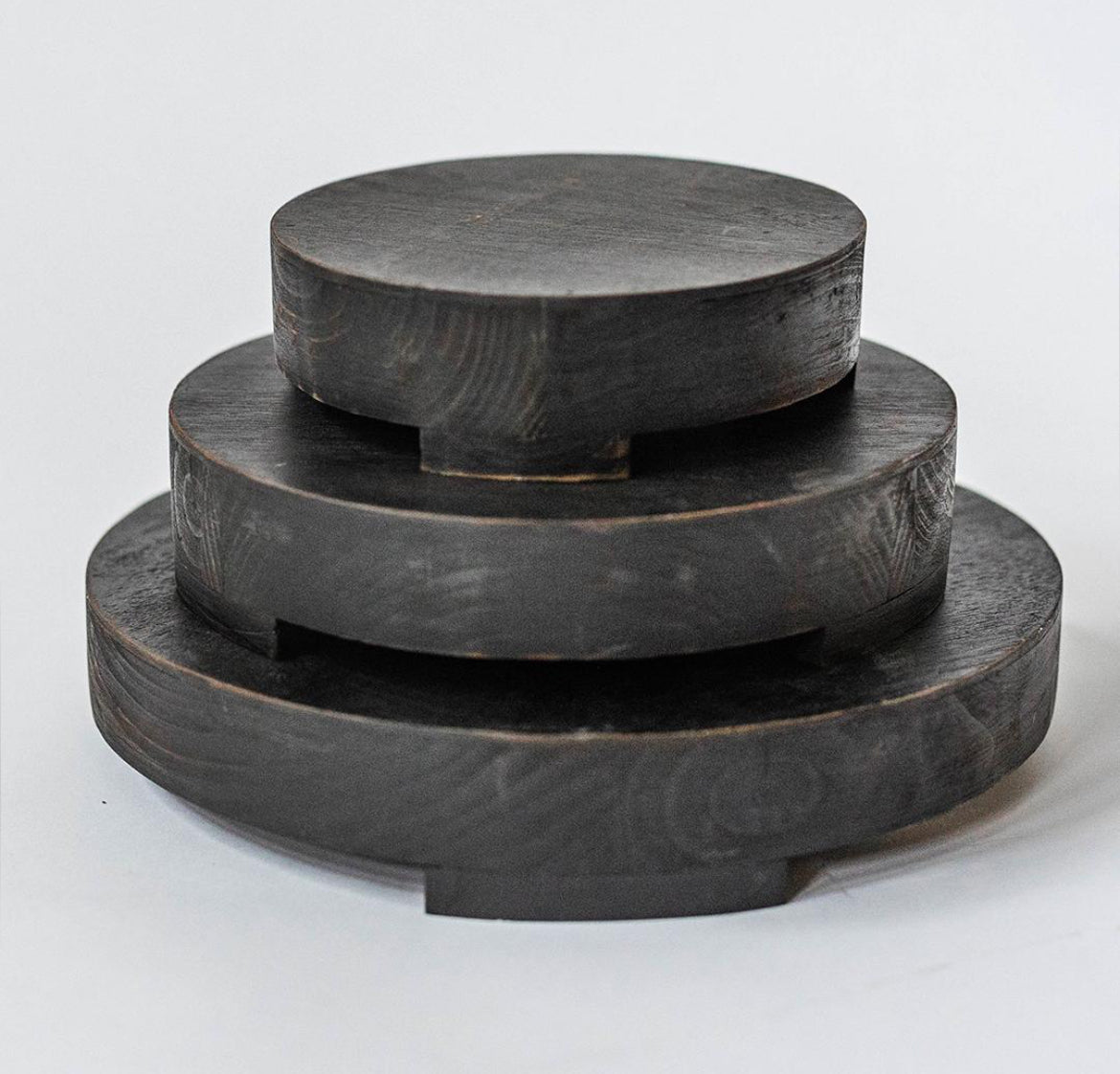 Black Wooden Riser - Medium