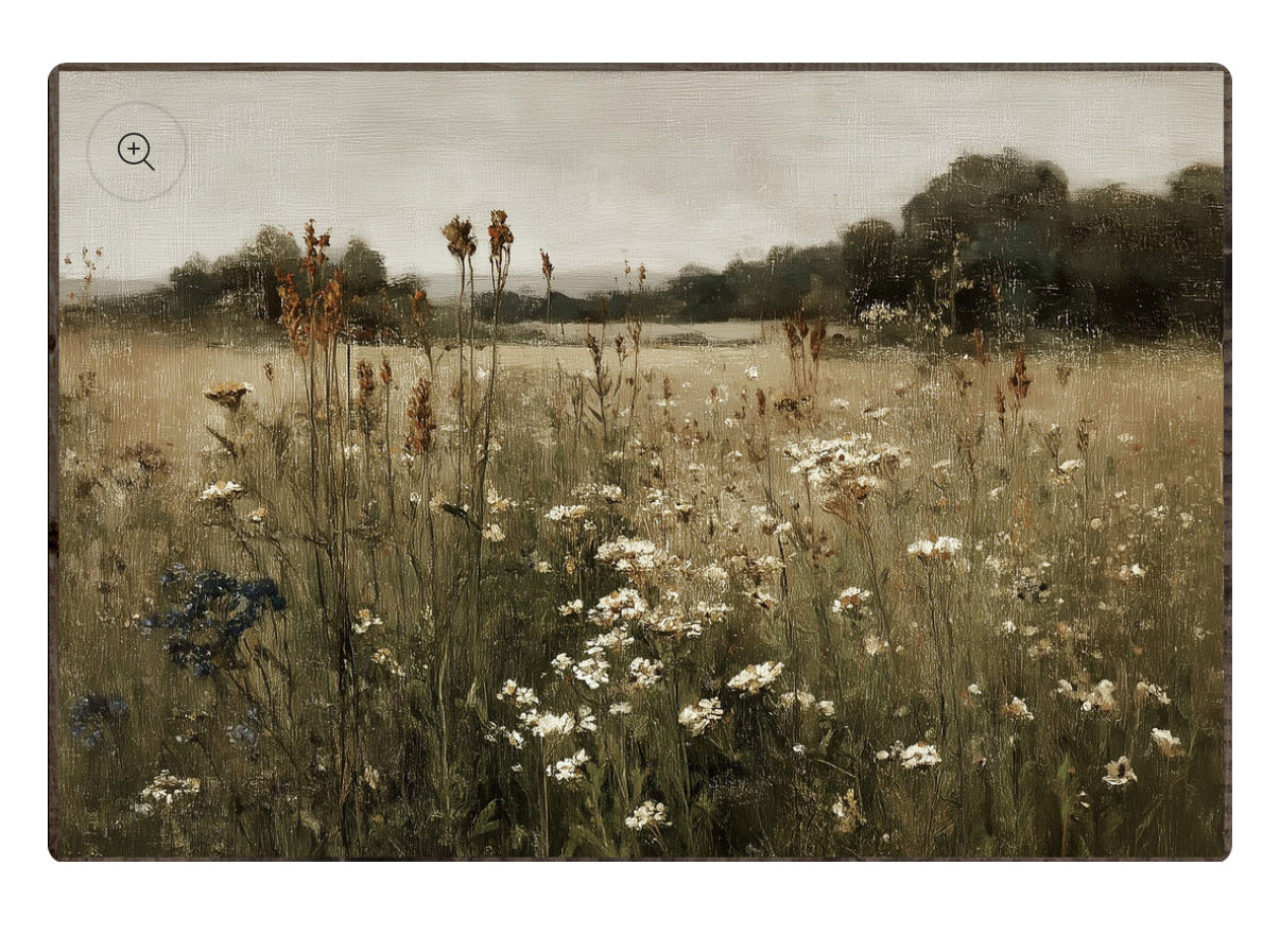 Prairie Meadow Framed Print