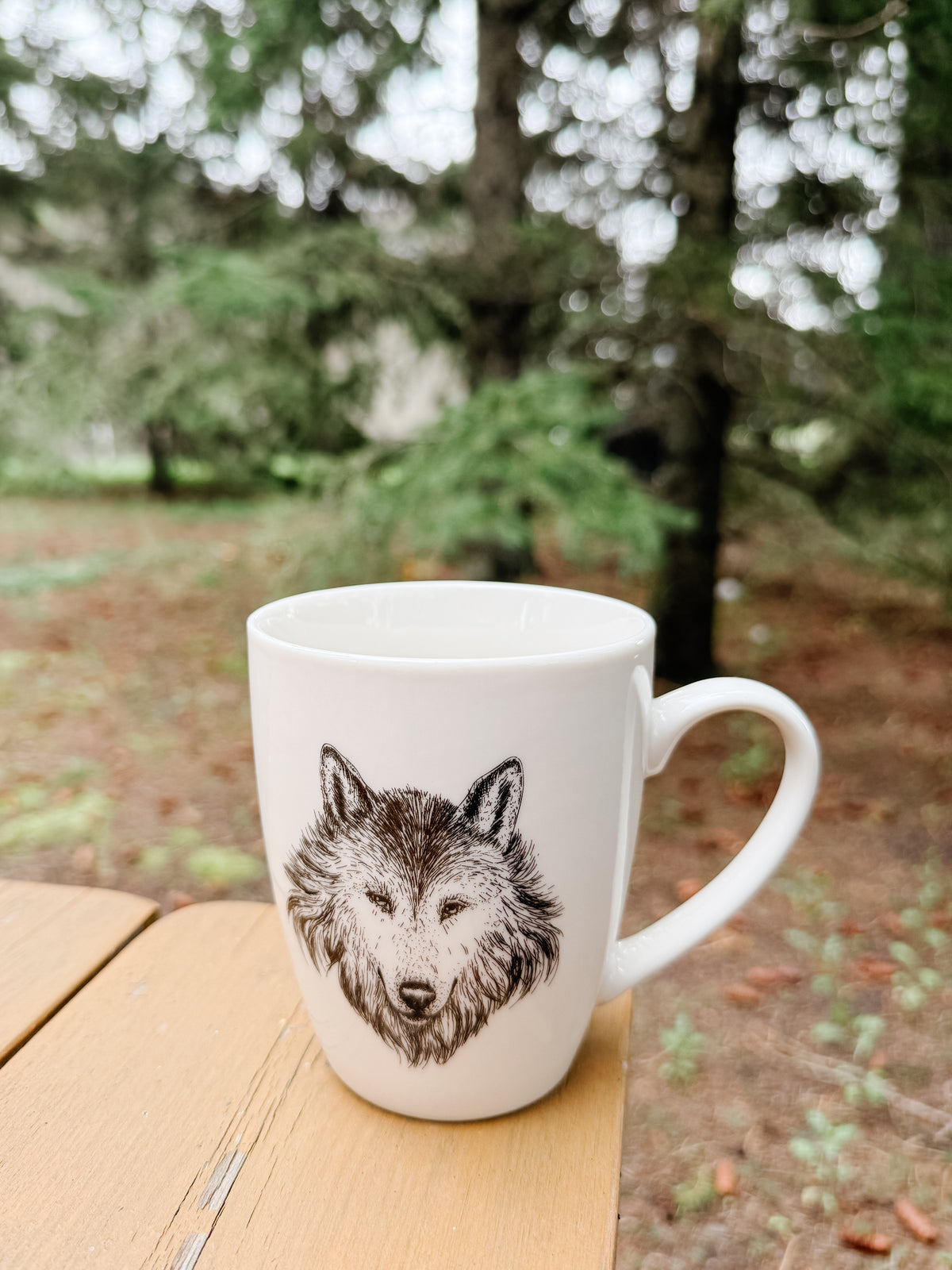 Wolf Ceramic Mug