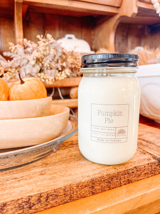 Pumpkin Pie Candle