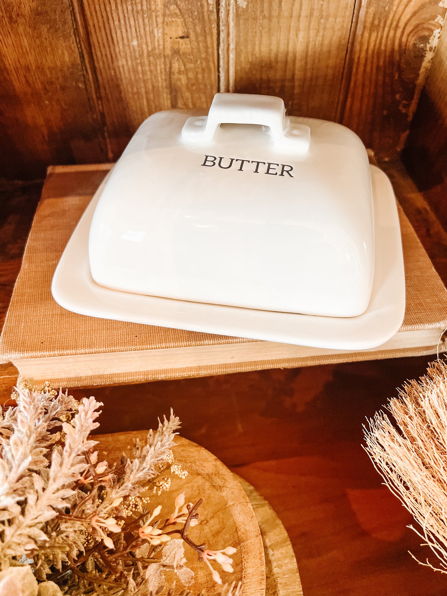 Ceramic Butter Dish