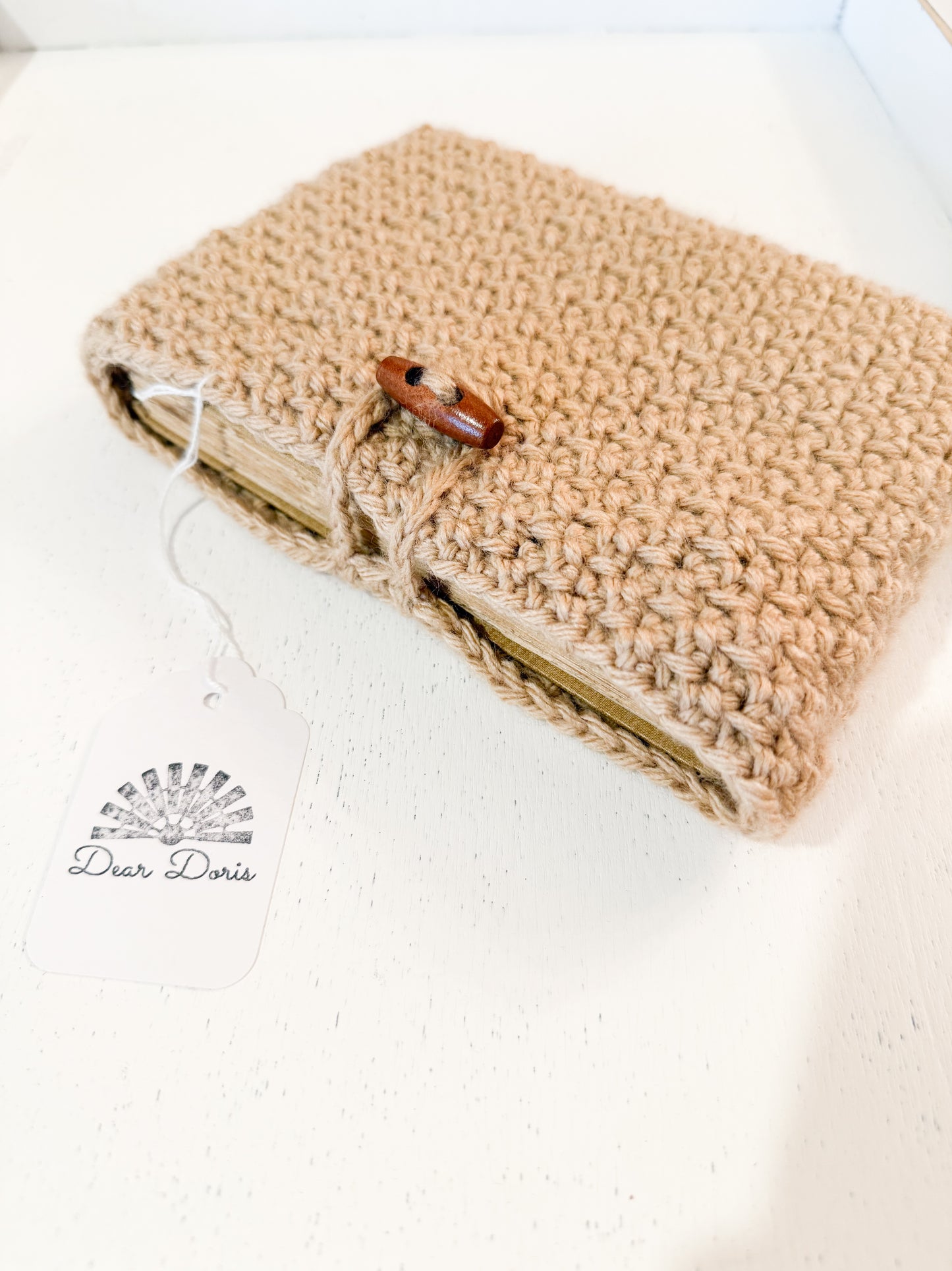Crocheted Book Sleeve - Small