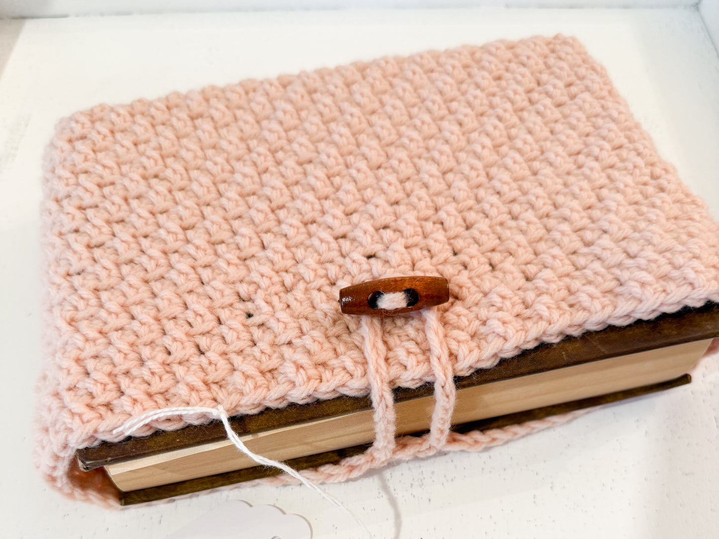 Crocheted Book Sleeve - Large