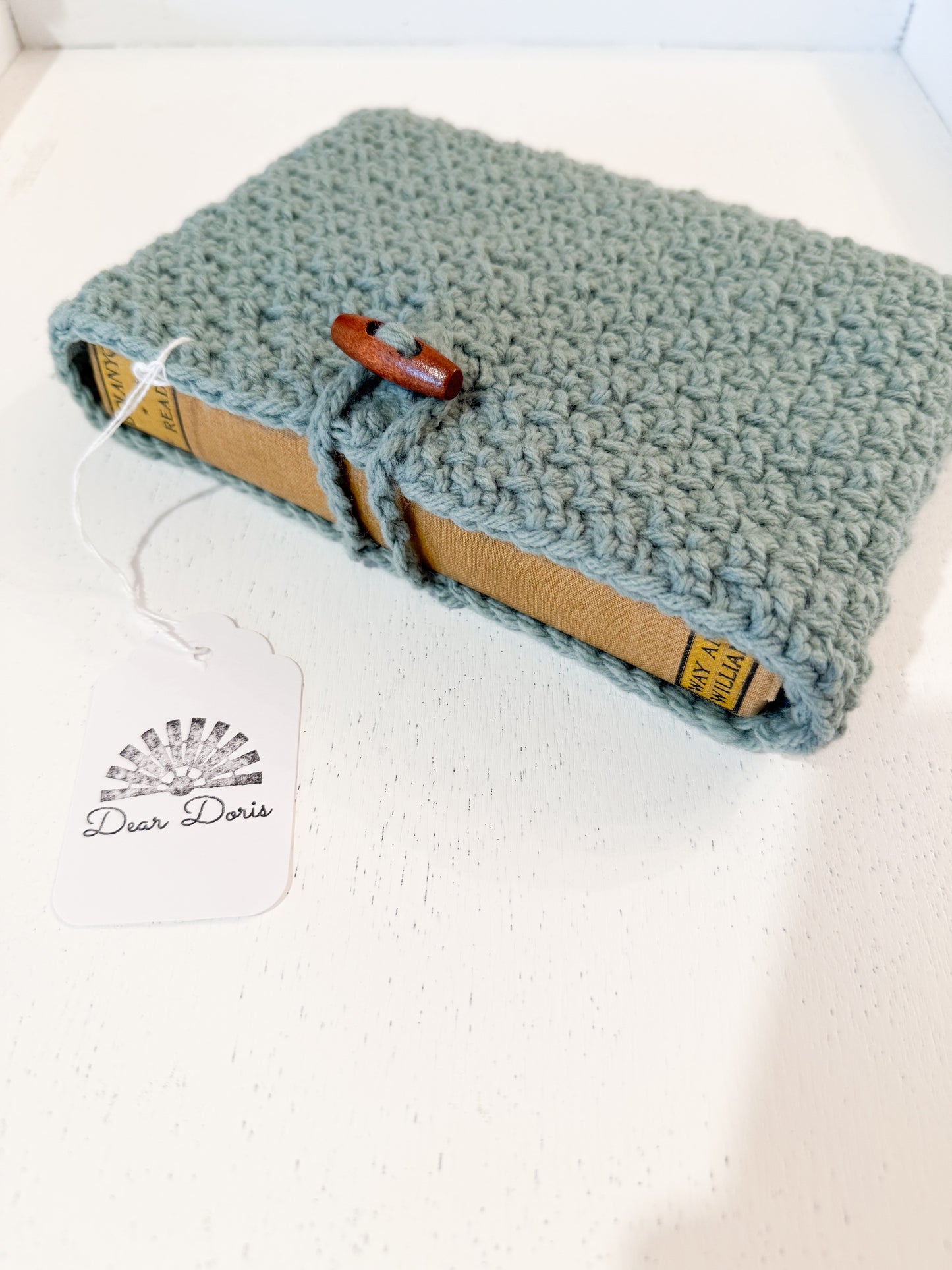 Crocheted Book Sleeve - Small