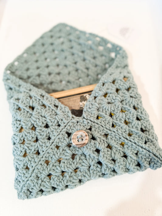 Crocheted Book Sleeve - Small