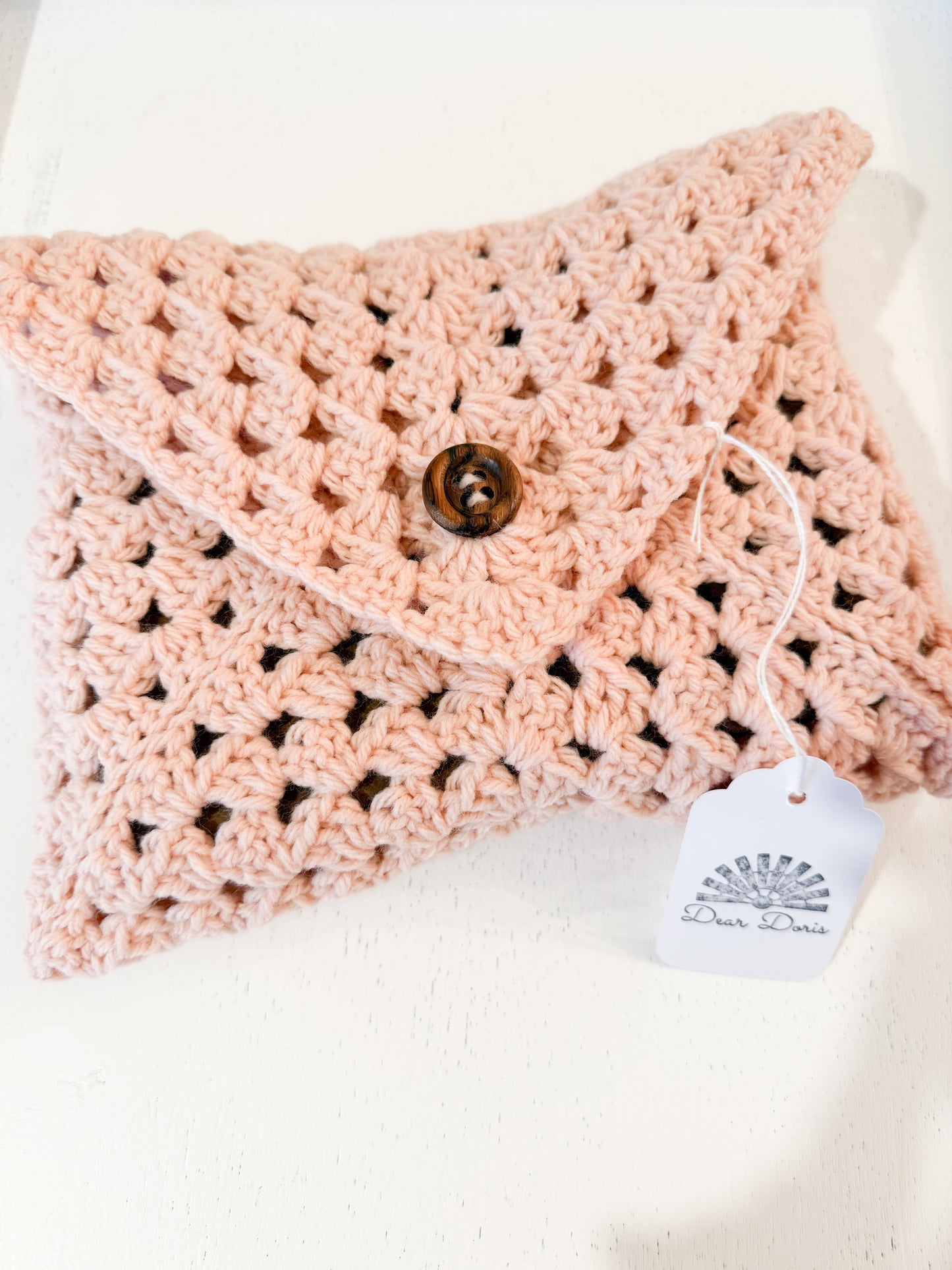 Crocheted Book Sleeve - Large