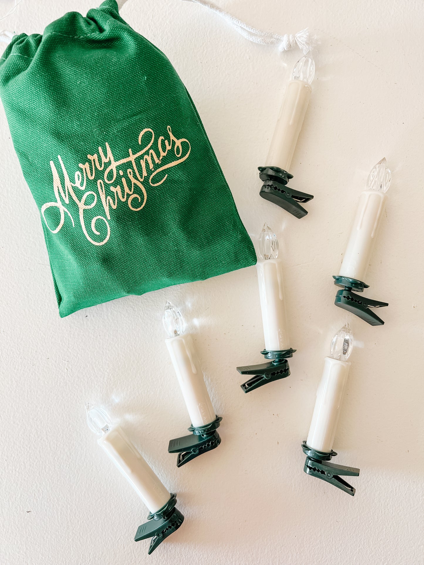 Candle Christmas Lights - Set of 12