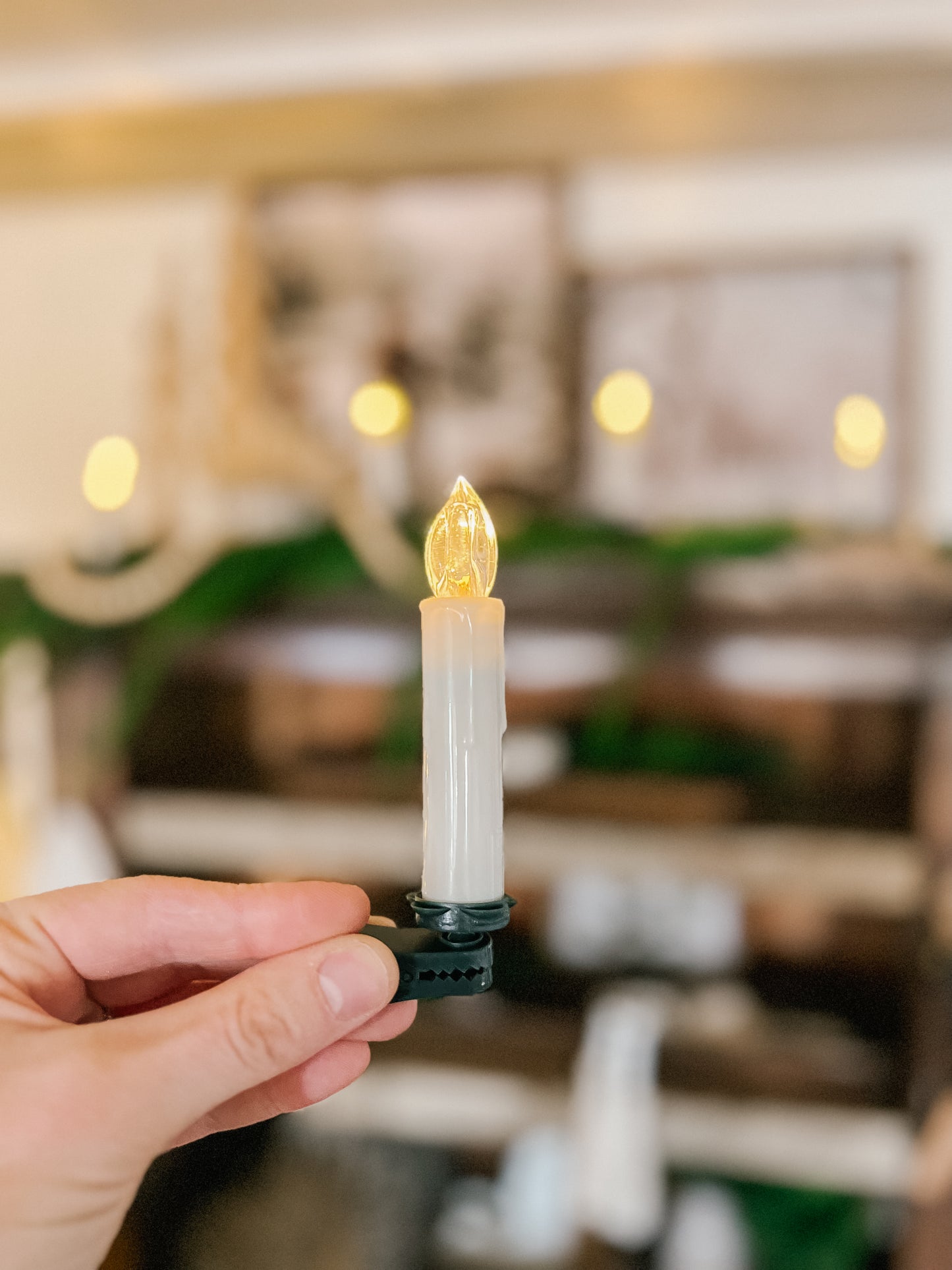 Candle Christmas Lights - Set of 12