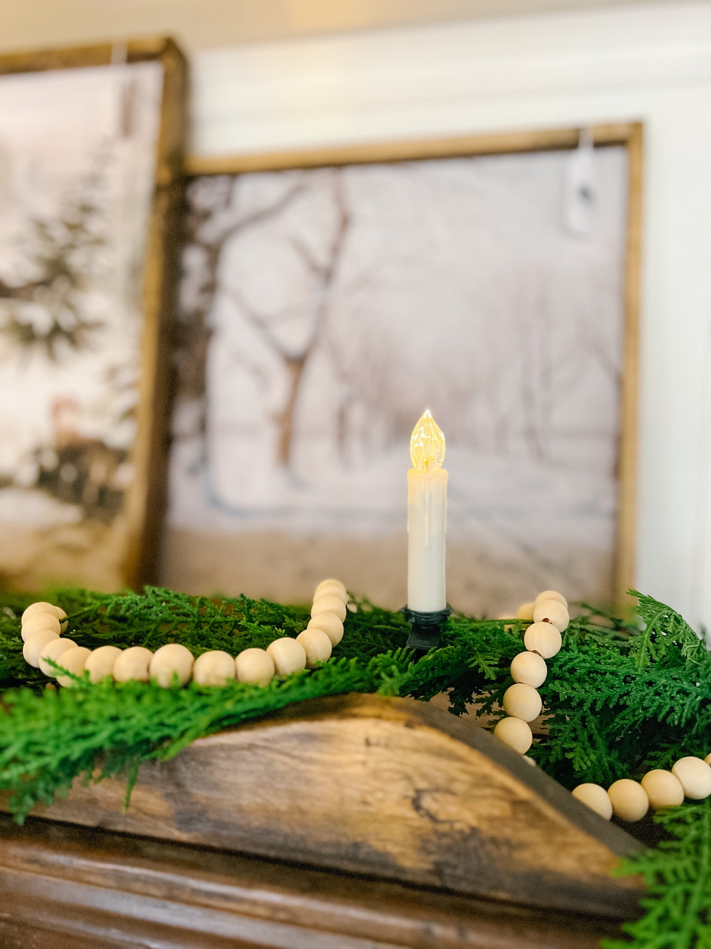 Candle Christmas Lights - Set of 12