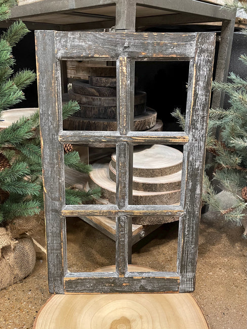 Decorative Window - Brown/Grey