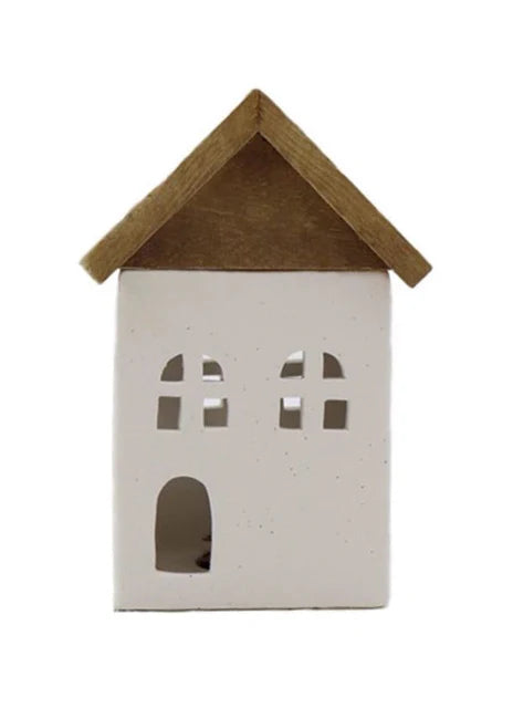 Ceramic House (B) with LED Light