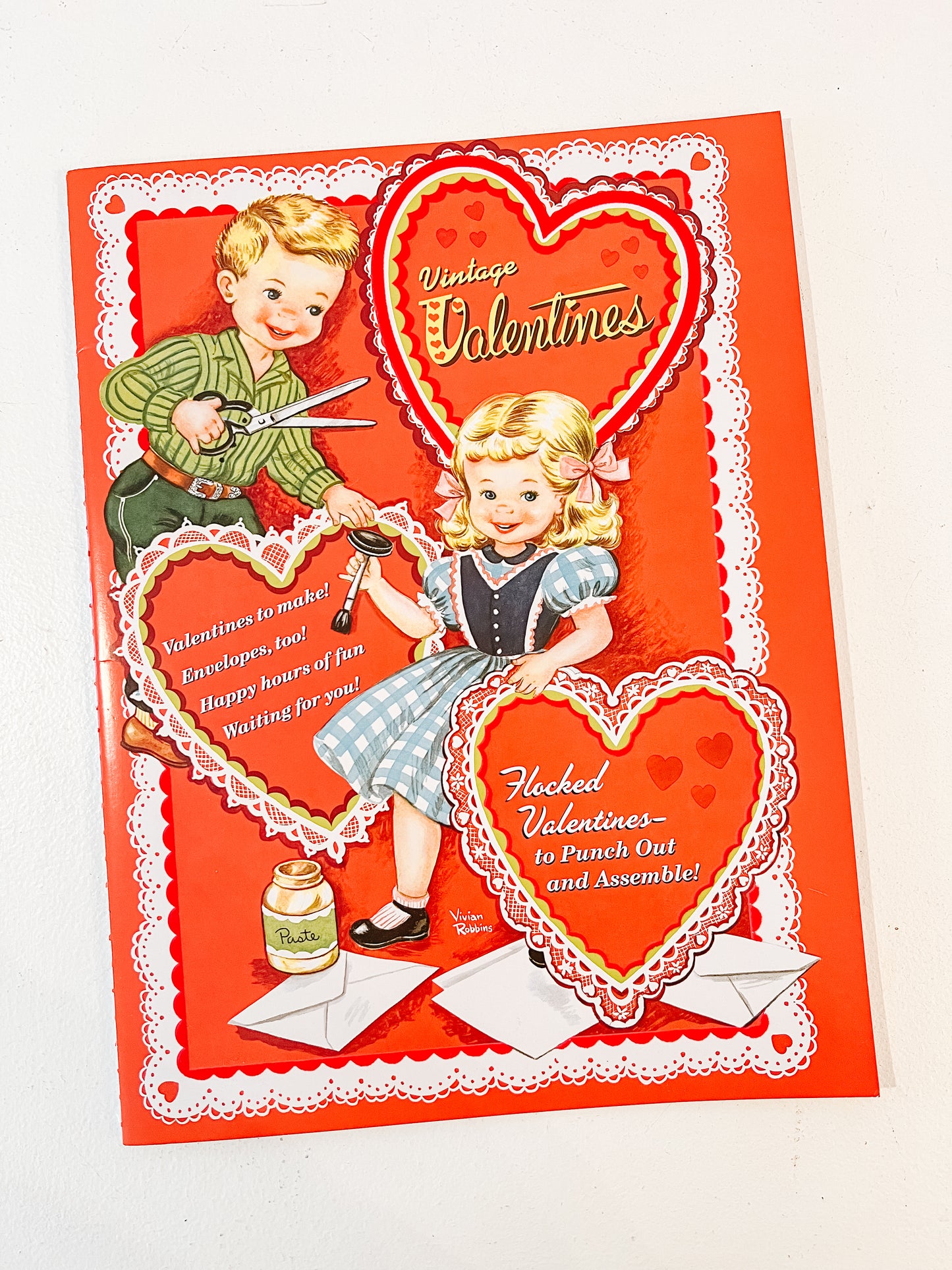 Vintage Valentines Book
