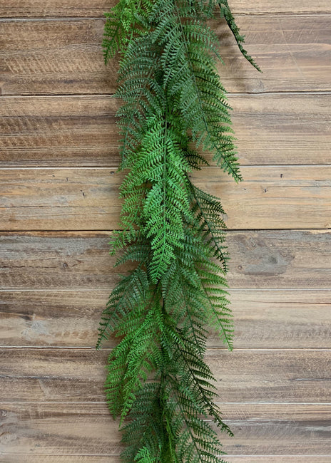 Lace Fern Garland 6’