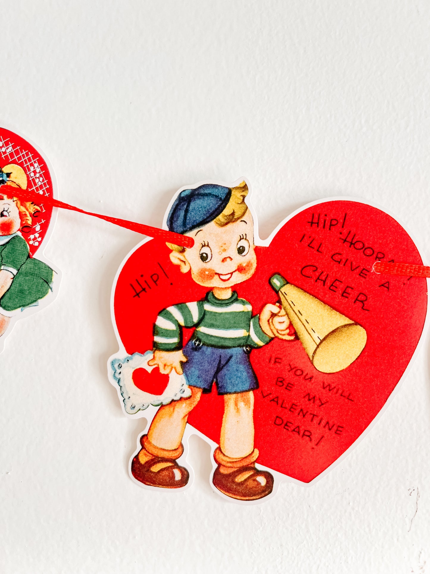 Vintage Valentines Banner
