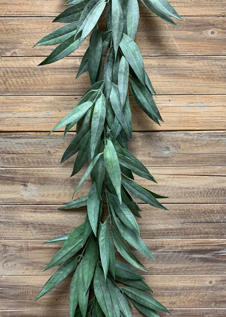 White Willow Garland 6’