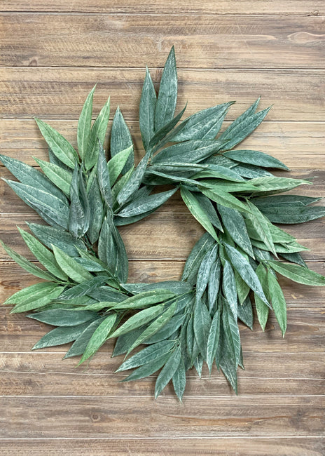 White Willow Wreath 24”