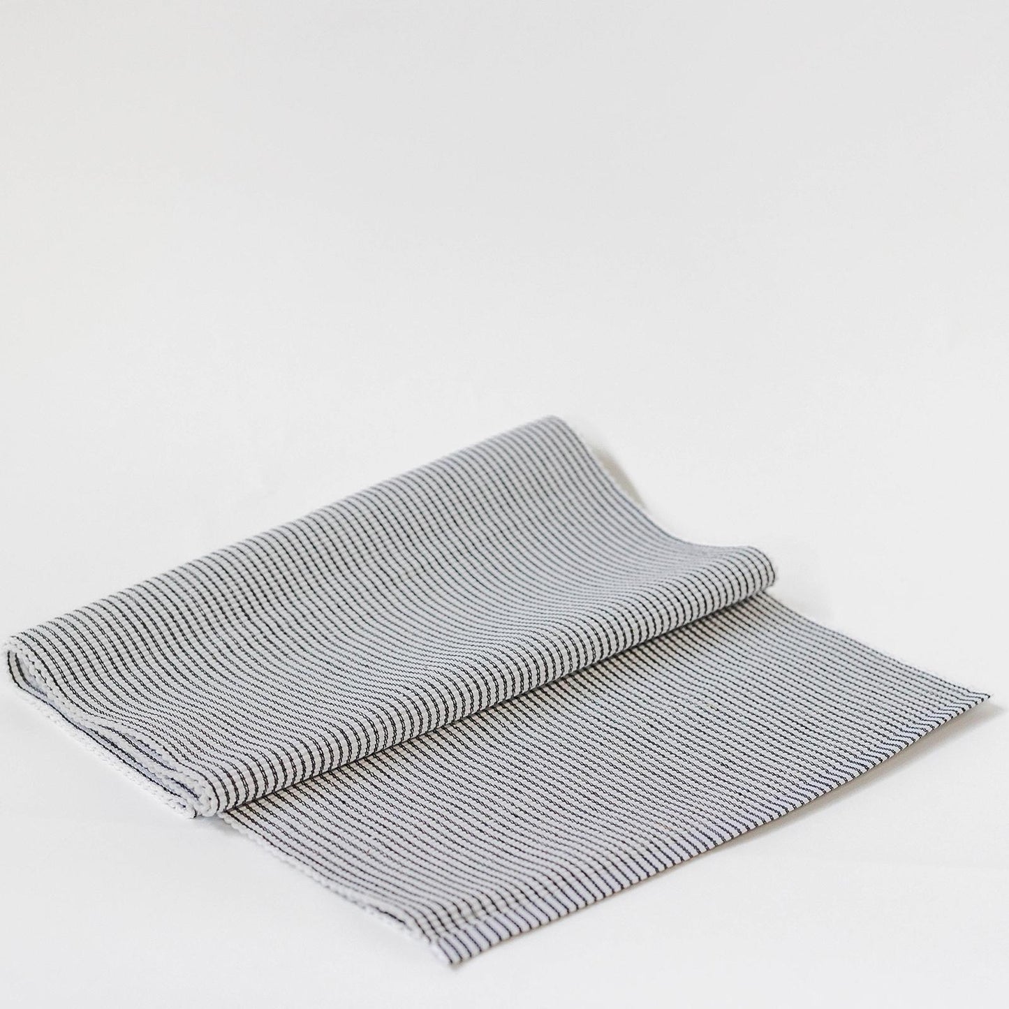 Cotton Thin Stripe Table Runner