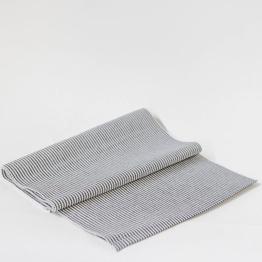 Cotton Thin Stripe Table Runner