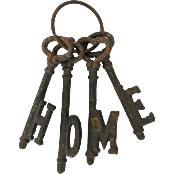 Cast Iron Home Keys