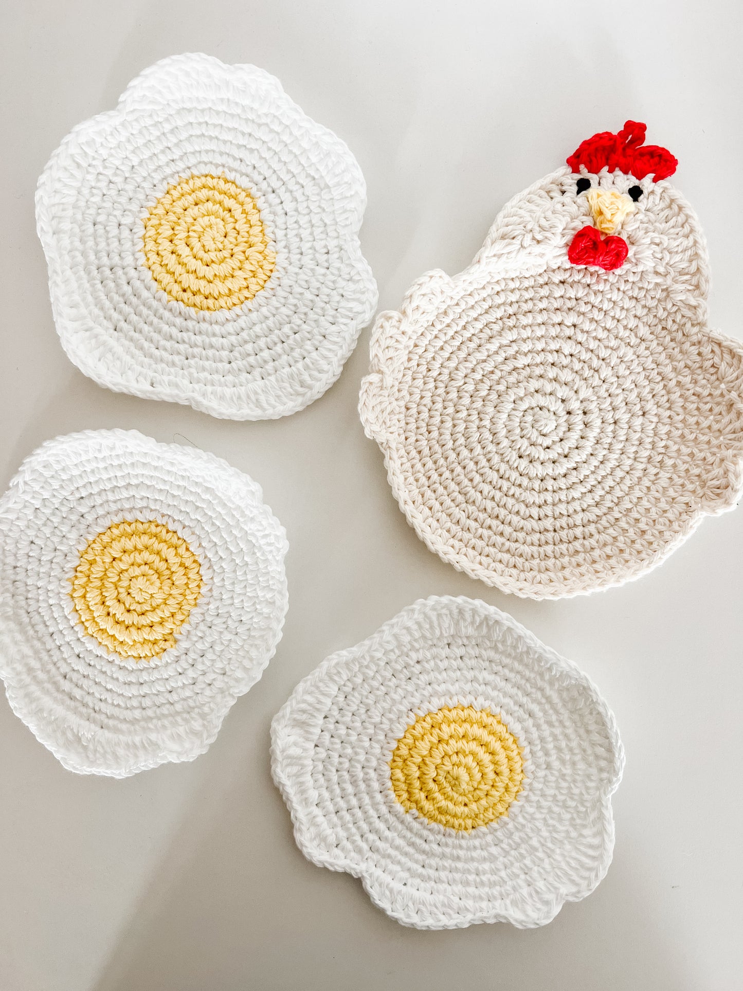 Chicken & Eggs - Potholder Set