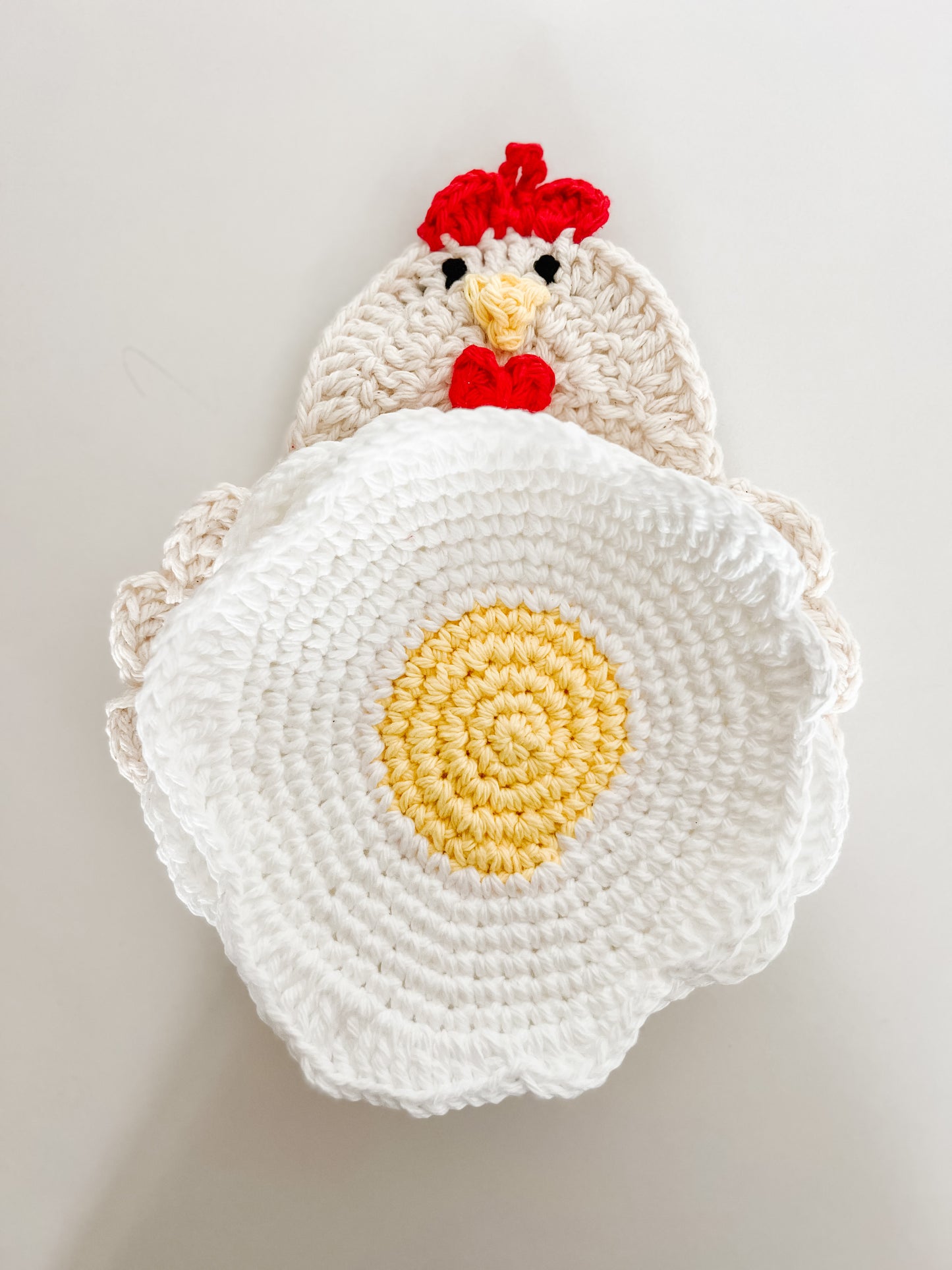 Chicken & Eggs - Potholder Set