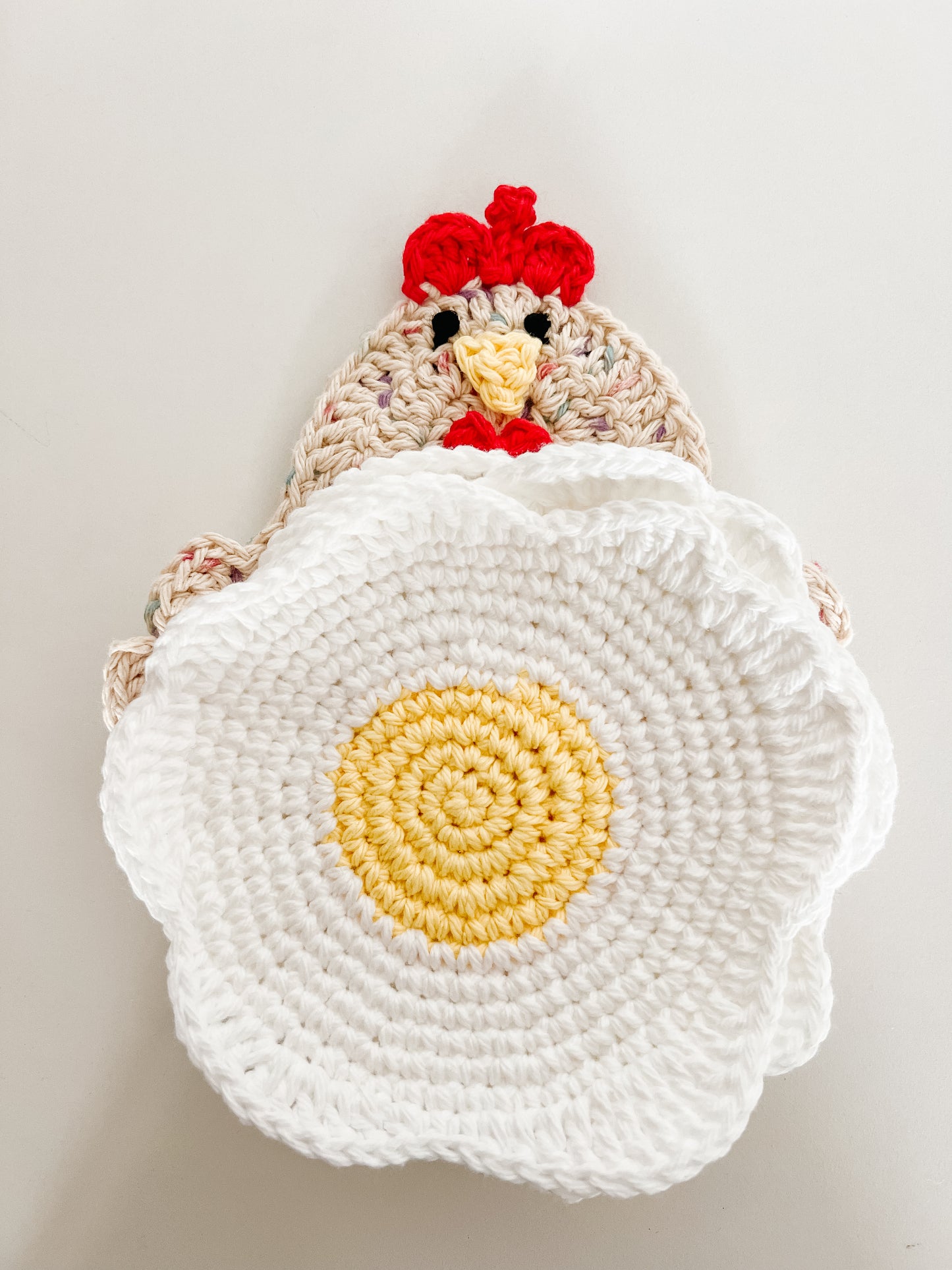 Chicken & Eggs - Potholder Set